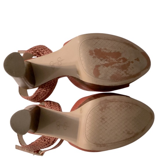 Jessica Simpson vintage 70” style heels size 10 - Picture 7 of 8